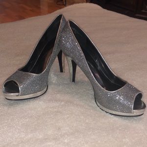 Nine West sparkle heels
